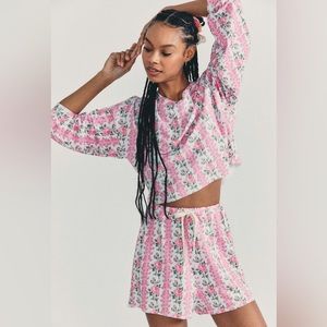 LSF + Stripe & Stare Cropped top/bottom